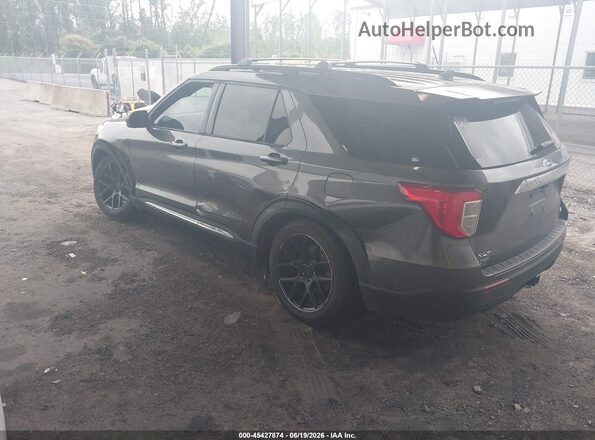 1FMSK7DH1LGB71925 2020 FORD EXPLORER Gray Tył lewy
