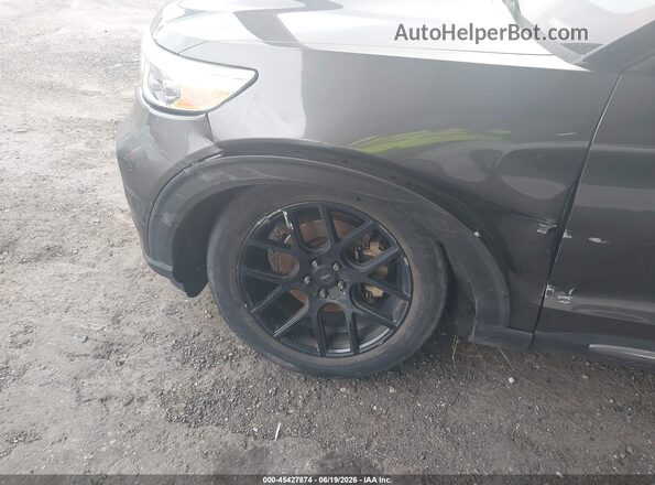 1FMSK7DH1LGB71925 2020 FORD EXPLORER Gray Widok z przodu