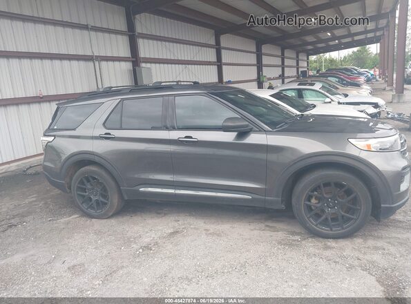 1FMSK7DH1LGB71925 2020 FORD EXPLORER Gray Widok wnętrza z tyłu