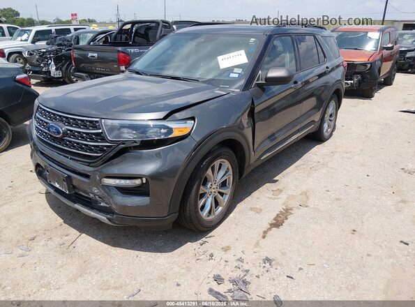 1FMSK7DH1LGC45425 2020 FORD EXPLORER Gray Front left
