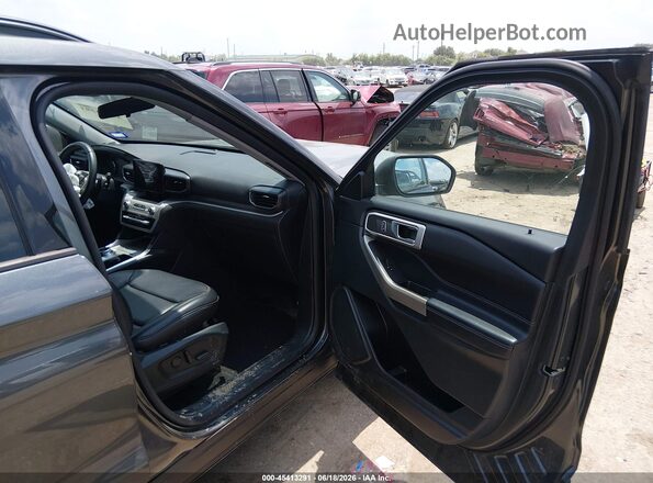 1FMSK7DH1LGC45425 2020 FORD EXPLORER Gray Front interior view