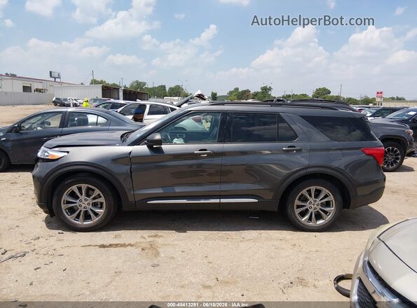 1FMSK7DH1LGC45425 2020 FORD EXPLORER Gray Rear interior view