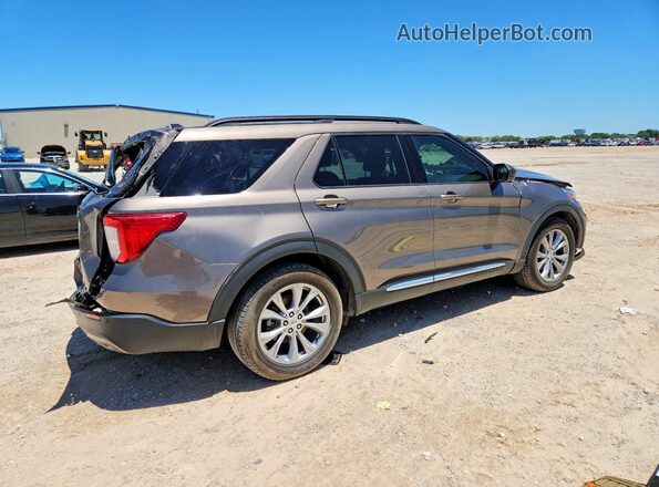 1FMSK7DH1MGA30399 2021 FORD EXPLORER Gray 