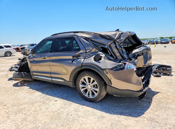 1FMSK7DH1MGA30399 2021 FORD EXPLORER Gray 