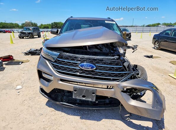 1FMSK7DH1MGA30399 2021 FORD EXPLORER Gray 