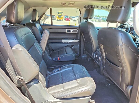 1FMSK7DH1MGA30399 2021 FORD EXPLORER Gray 