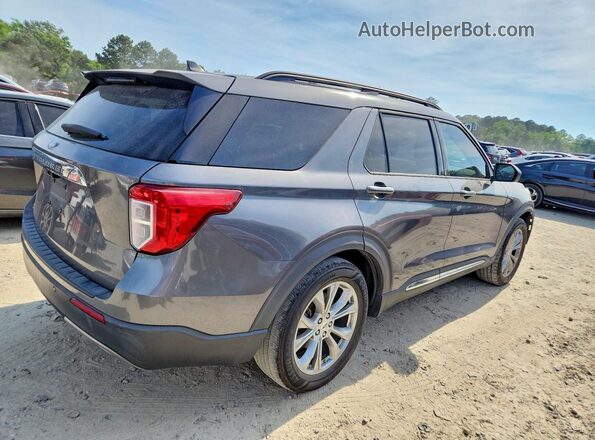 1FMSK7DH1MGA81630 2021 FORD EXPLORER Gray Հետևի աջ