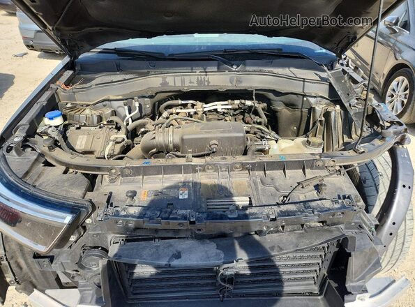 1FMSK7DH1MGA81630 2021 FORD EXPLORER Gray Շարժիչի բաժամունքի տեսք