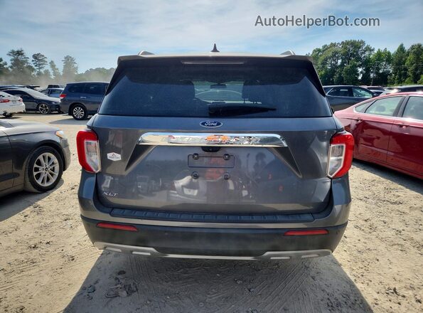 1FMSK7DH1MGA81630 2021 FORD EXPLORER Gray Հետևի տեսք