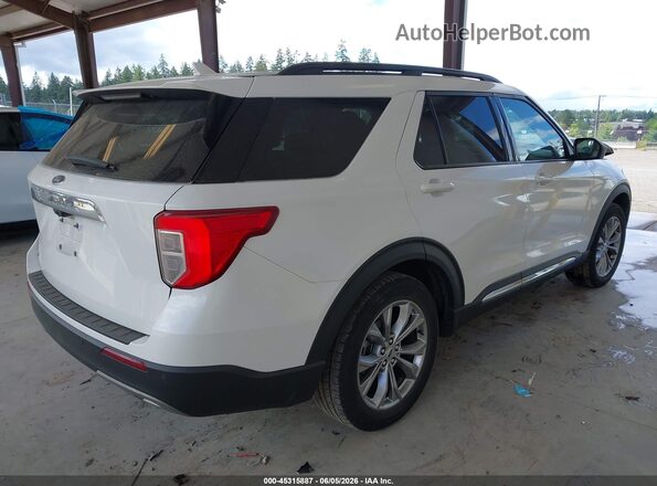 1FMSK7DH1MGC13706 2021 FORD EXPLORER White Задня права чверть