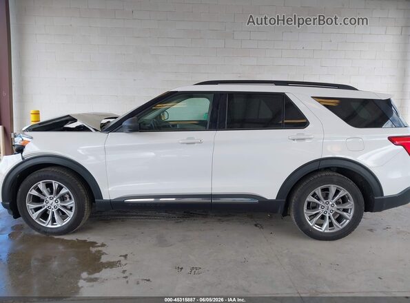1FMSK7DH1MGC13706 2021 FORD EXPLORER White Панорамний вид салону 360°