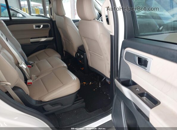 1FMSK7DH1MGC13706 2021 FORD EXPLORER White Вид наклейки з VIN-кодом