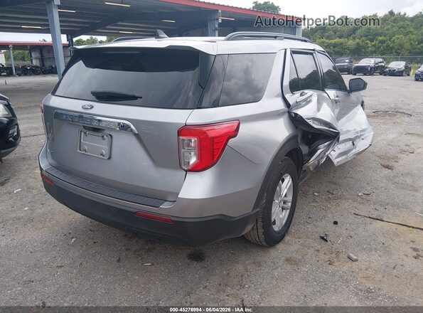 1FMSK7DH1MGC51579 2021 FORD EXPLORER Silver Հետևի աջ