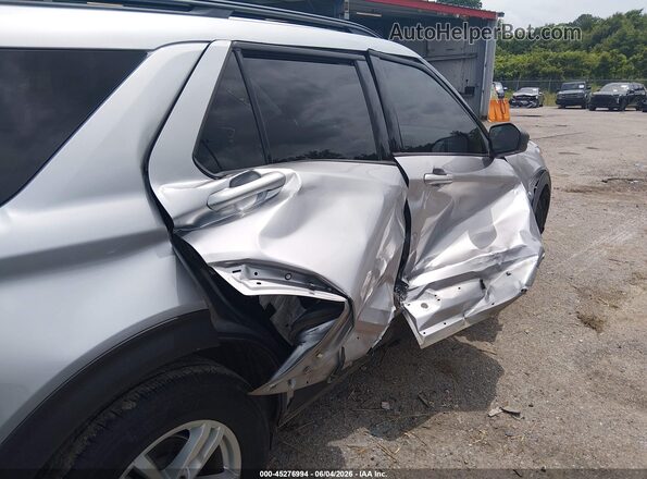 1FMSK7DH1MGC51579 2021 FORD EXPLORER Silver Դիմացի տեսք