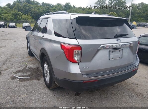 1FMSK7DH1MGC51579 2021 FORD EXPLORER Silver Հետևի ձախ