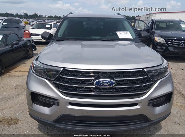 1FMSK7DH1MGC51579 2021 FORD EXPLORER Silver Սարքավորումների վահանակի տեսք