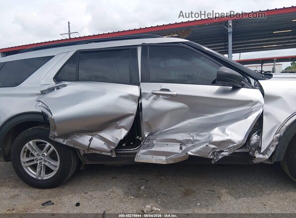 1FMSK7DH1MGC51579 2021 FORD EXPLORER Silver Սալոնի հետևի տեսք