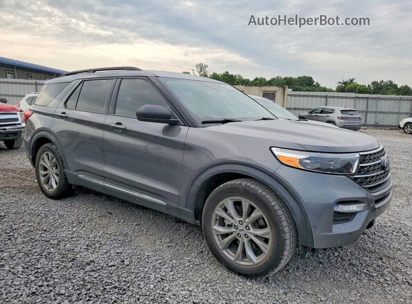 1FMSK7DH1PGA54173 2023 FORD EXPLORER Gray Передня права чверть