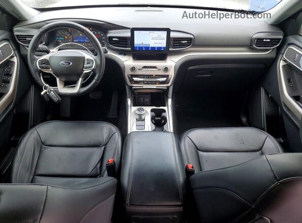 1FMSK7DH1PGA54173 2023 FORD EXPLORER Gray Вид панелі приладів