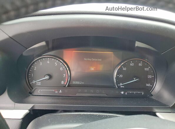 1FMSK7DH1PGA93376 2023 FORD EXPLORER White Սարքավորումների վահանակի տեսք
