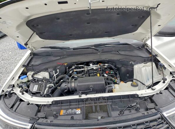 1FMSK7DH1PGA93376 2023 FORD EXPLORER White Շարժիչի բաժամունքի տեսք