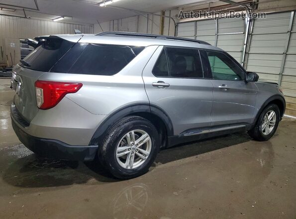 1FMSK7DH1RGA41734 2024 FORD EXPLORER Silver Rear right