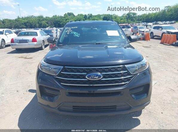 1FMSK7DH2LGA37537 2020 FORD EXPLORER Black Rear interior view