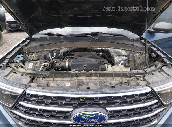 1FMSK7DH2LGB38965 2020 FORD EXPLORER Blue უკანა ხედი