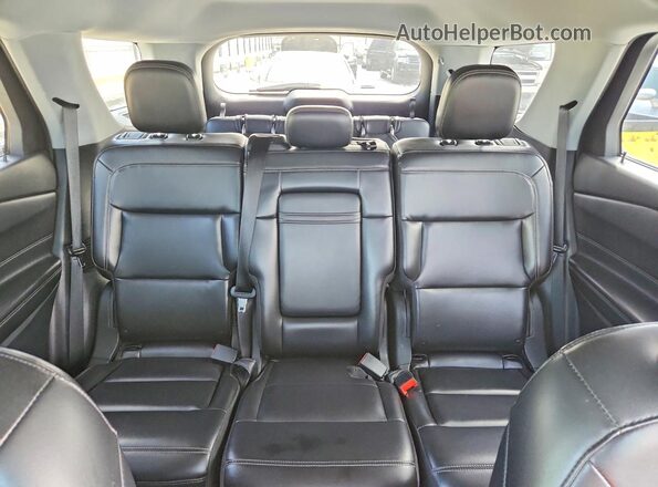 1FMSK7DH2MGA70605 2021 FORD EXPLORER Blue უკანა სავარძლების ხედი