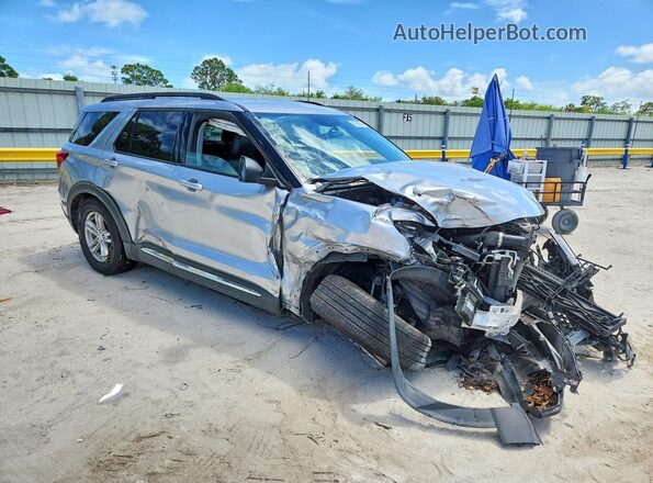 1FMSK7DH2MGC16484 2021 FORD EXPLORER Silver 