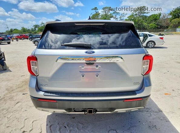 1FMSK7DH2MGC16484 2021 FORD EXPLORER Silver 