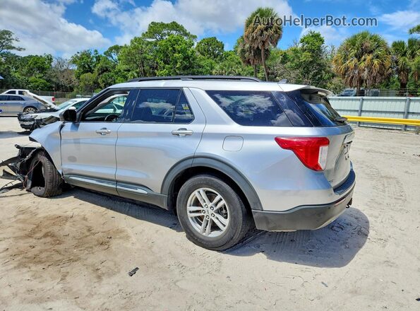 1FMSK7DH2MGC16484 2021 FORD EXPLORER Silver 