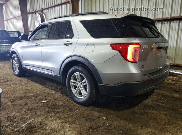 1FMSK7DH2MGC50084 2021 FORD EXPLORER Gray Rear left