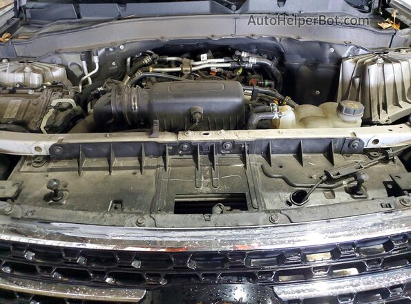 1FMSK7DH2MGC50084 2021 FORD EXPLORER Gray Engine compartment view