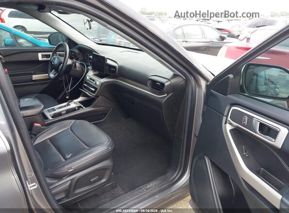 1FMSK7DH2NGA83565 2022 FORD EXPLORER Gray Widok wnętrza z przodu