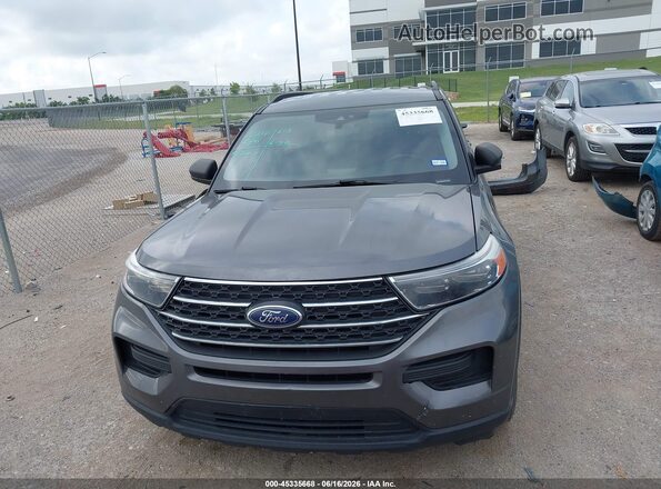 1FMSK7DH2NGA83565 2022 FORD EXPLORER Gray Widok wnętrza z tyłu