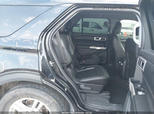 1FMSK7DH2NGB40234 2022 FORD EXPLORER Black Вид наклейки з VIN-кодом