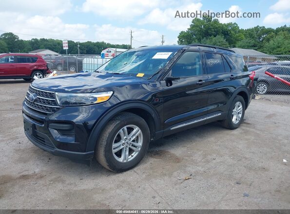 1FMSK7DH2PGA91880 2023 FORD EXPLORER Черный Передняя левая четверть