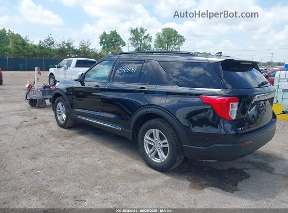 1FMSK7DH2PGA91880 2023 FORD EXPLORER Черный Задняя левая четверть