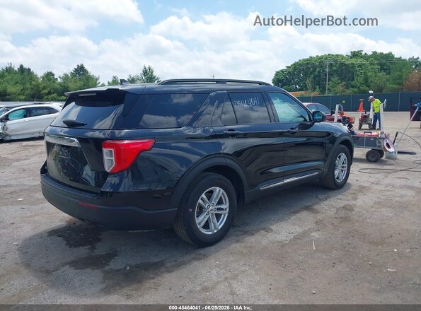 1FMSK7DH2PGA91880 2023 FORD EXPLORER Черный Задняя правая четверть