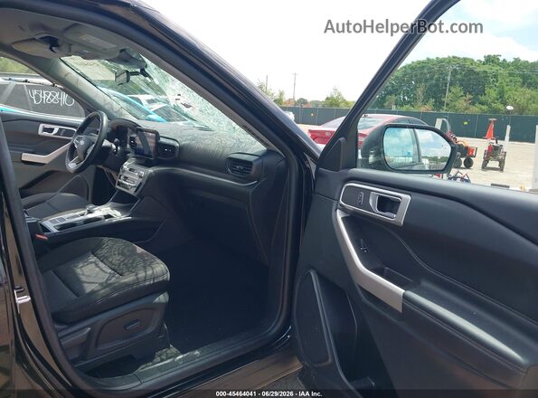 1FMSK7DH2PGA91880 2023 FORD EXPLORER Черный Вид салона спереди