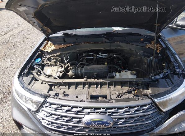1FMSK7DH2PGC29854 2023 FORD EXPLORER Gray Widok z tyłu