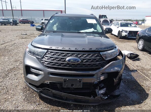 1FMSK7DH2PGC29854 2023 FORD EXPLORER Gray Widok zestawu wskaźników