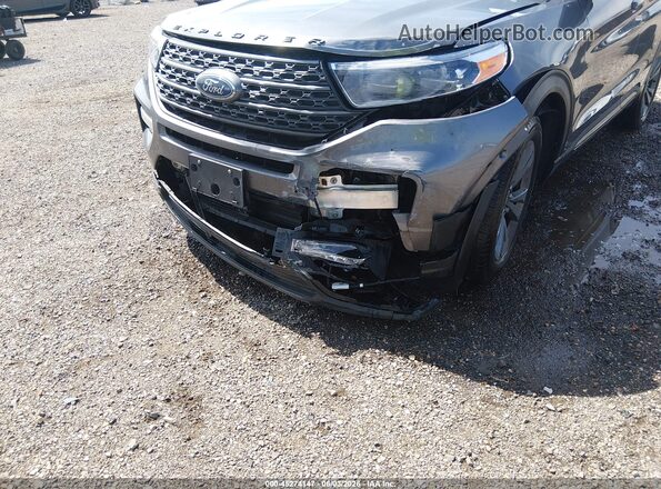 1FMSK7DH2PGC29854 2023 FORD EXPLORER Gray Widok z przodu