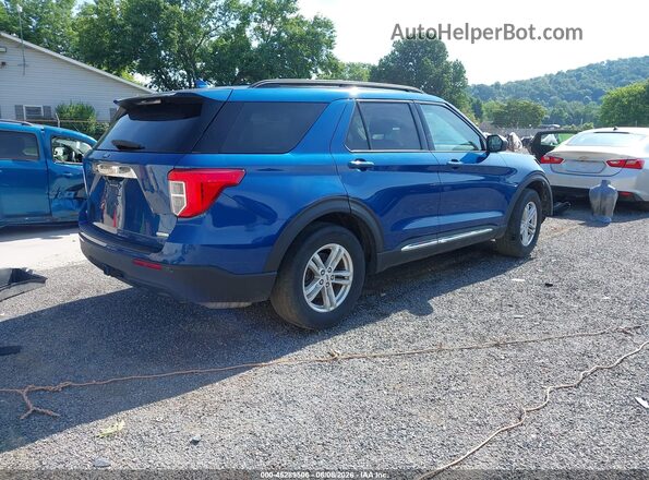 1FMSK7DH3LGB15078 2020 FORD EXPLORER Синий 