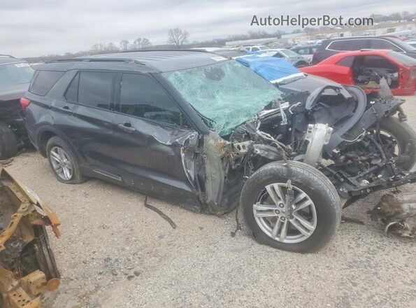 1FMSK7DH3LGB34715 2020 FORD EXPLORER Gray Przód prawy