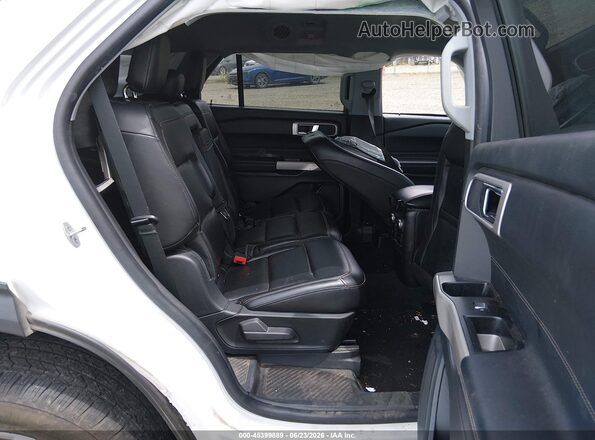 1FMSK7DH3NGA50994 2022 FORD EXPLORER White VIN կոդի պիտակի տեսք