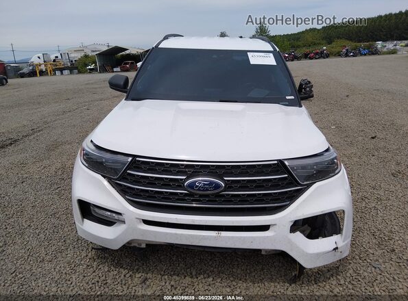 1FMSK7DH3NGA50994 2022 FORD EXPLORER White Սարքավորումների վահանակի տեսք
