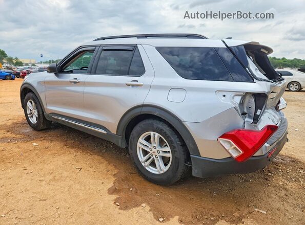 1FMSK7DH3NGA87429 2022 FORD EXPLORER Silver Задня ліва чверть