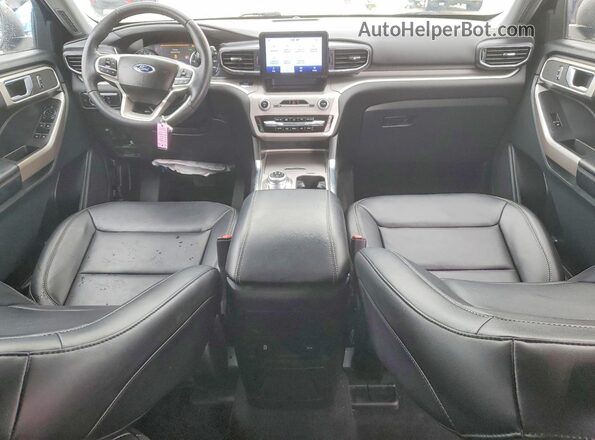 1FMSK7DH3PGB36146 2023 FORD EXPLORER Burgundy Вид панелі приладів